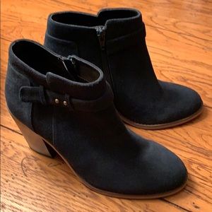 Sole Society blue ankle boots